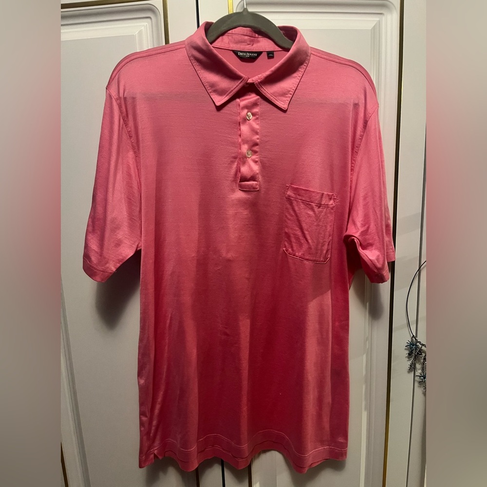 David August MERCERIZED COTTON POLO